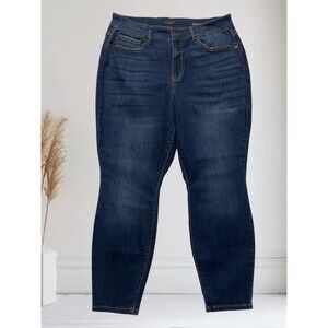 Judy Blue Relaxed Fit High-Rise Women's Plus Size 18W Comfort Stretch Blue Jeans